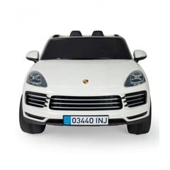 Электромобиль Porsche Cayenne S, белый цена и информация | Электромобили для детей | 220.lv