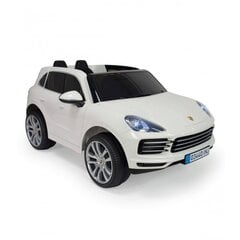 Электромобиль Porsche Cayenne S, белый цена и информация | Электромобили для детей | 220.lv