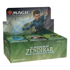 Бустерный дисплей Magic the Gathering: El resurgir de Zendikar Draft (36), испанский цена и информация | Настольные игры, головоломки | 220.lv