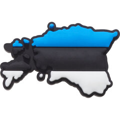 Aksesuārs Crocs™ Crocs ESTONIAN FLAG G0451465-MU 164853 cena un informācija | Gumijas klogi bērniem | 220.lv