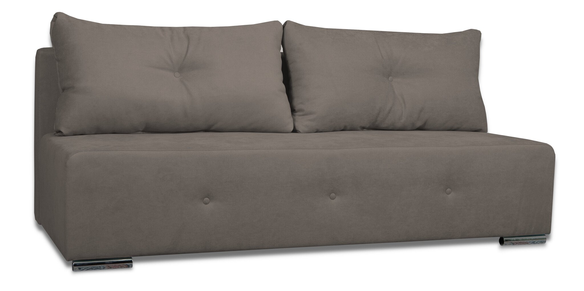 Dīvāns gulta Pugo Bēšs-pelēks cena un informācija | Dīvāni | 220.lv