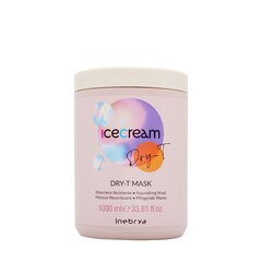 Matu maska Inebrya Ice Cream Dry-T Mask, 1000 ml cena un informācija | Matu uzlabošanai | 220.lv