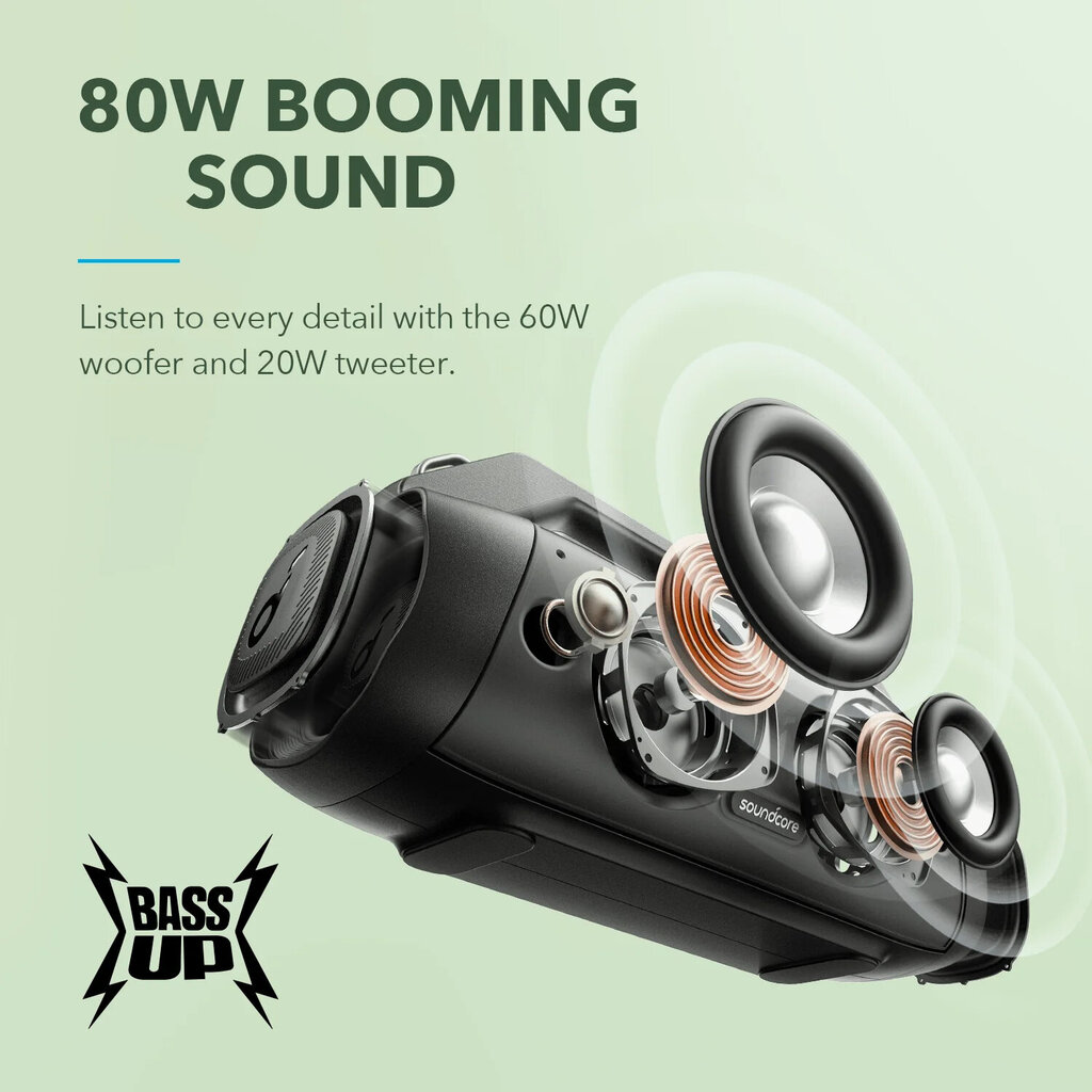 Soundcore Motion Boom Plus cena un informācija | Skaļruņi | 220.lv
