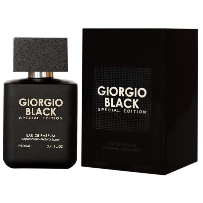 Giorgio Black Special Edition For Men EDP vīriešiem 100 ml cena un informācija | Vīriešu smaržas | 220.lv