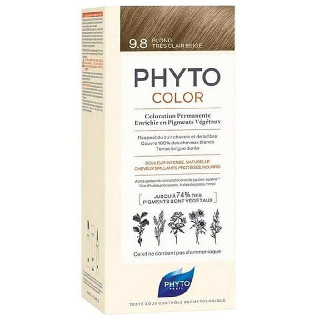 Phyto Paris Color 9.8 cena un informācija | Matu krāsas | 220.lv