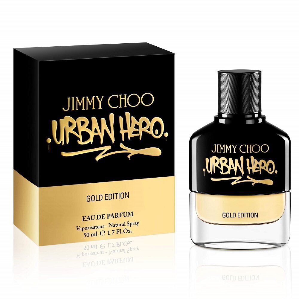 Jimmy Choo Urban Hero Golden Edition EDP 100 ml cena un informācija | Vīriešu smaržas | 220.lv