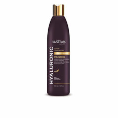 Кондиционер для поврежденных волос Kativa Hyaluronic Keratin Q10 Anti-Breakage Conditioner, 355 мл цена и информация | Бальзамы, кондиционеры | 220.lv