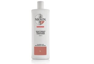 Nioxin System 4 Scalp Revitaliser Very Fine Hair Conditioner 1000ml цена и информация | Бальзамы, кондиционеры | 220.lv