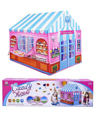 Spēļu telts-būda Candy House 7070A cena un informācija | Attīstošās rotaļlietas | 220.lv