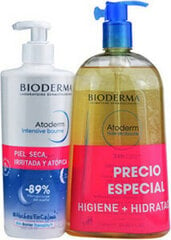 Bioderma Pack Atoderm Intensive Baume 500ml + Atoderm Shower Oil 1000ml cena un informācija | Ķermeņa krēmi, losjoni | 220.lv