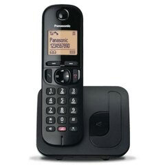 Telefons Panasonic Corp. KXTGC250SPB Melns 1,6" cena un informācija | Stacionārie telefoni | 220.lv