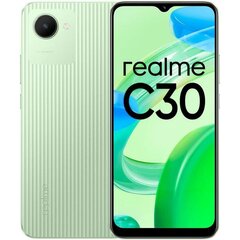 Realme C30 3GB|32GB Green EU cena un informācija | Mobilie telefoni | 220.lv