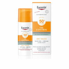 Eucerin Sun Gel Creme Oil Control Dry Touch Fps50 50ml cena un informācija | Sauļošanās krēmi | 220.lv