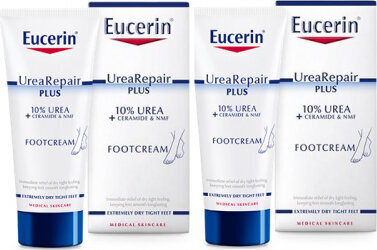 Eucerin Urearepair Plus Foot Cream 2x100ml цена и информация | Ķermeņa krēmi, losjoni | 220.lv