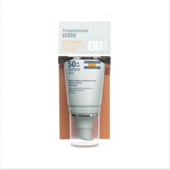 Isdin Sunscreen Spf 50+ Gel Cream Dry Touch Color 50ml cena un informācija | Sauļošanās krēmi | 220.lv