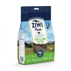 Gaisā kaltēta suņu barība ar jēru Ziwi Peak, 1 kg цена и информация | Сухой корм для кошек | 220.lv