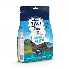 Gaisā kaltēta suņu barība ar skumbriju un jēru Ziwi Peak, 1 kg цена и информация | Сухой корм для кошек | 220.lv