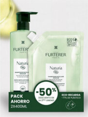 Micelārais šampūns Rene Furterer Naturia Gentle Micellar Shampoo, 400ml + 400ml цена и информация | Шампуни | 220.lv