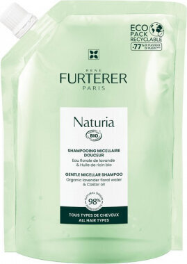 Rene Furterer Naturia Gentle Micellar Shampoo Eco Refill 400ml цена и информация | Šampūni | 220.lv