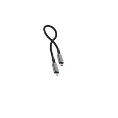 USB-C Kabelis Linq Byelements LQ48028 Melns Pel&#x113;ks cena un informācija | Kabeļi un vadi | 220.lv