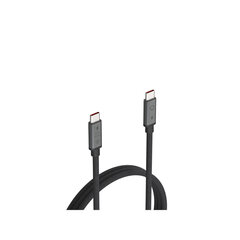 USB-C Kabelis Linq Byelements LQ48030 Melns cena un informācija | Kabeļi un vadi | 220.lv