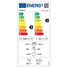 Samsung WD80T4046EE цена и информация | Стиральные машины | 220.lv