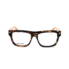 Briļļu ietvars Dsquared2 DQ5076-055-53 ø 53 mm Brūns cena un informācija | Brilles | 220.lv