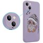 Samsung Galaxy S21 FE - Owl Sleepy, violets cena un informācija | Telefonu vāciņi, maciņi | 220.lv