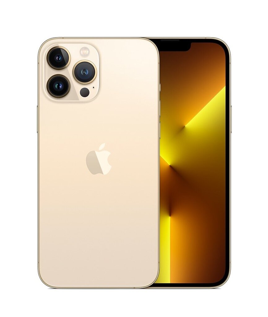 iPhone 13 Pro Max 128GB Gold (atjaunots, stāvoklis A) цена и информация | Mobilie telefoni | 220.lv