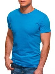 Vienkāršs t-krekls S970 - tirkīza zils cena un informācija | Vīriešu T-krekli | 220.lv
