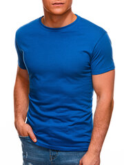 Vienkāršs t-krekls S970 - zils cena un informācija | Vīriešu T-krekli | 220.lv