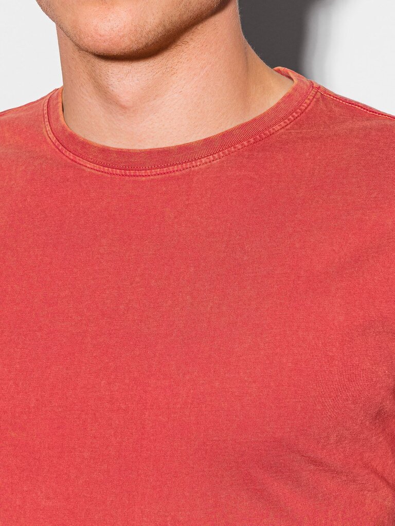Krekls ar garām piedurknēm L131 - sarkans cena un informācija | Vīriešu T-krekli | 220.lv