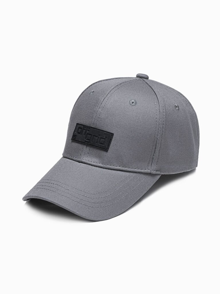 Cepure H102 - pelēka цена и информация | Vīriešu cepures, šalles, cimdi | 220.lv