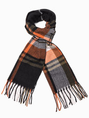 шарф a408 - черный/оливковый цена и информация | Мужские шарфы, шапки, перчатки | 220.lv