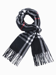 шарф a408 - черный/красный цена и информация | Мужские шарфы, шапки, перчатки | 220.lv