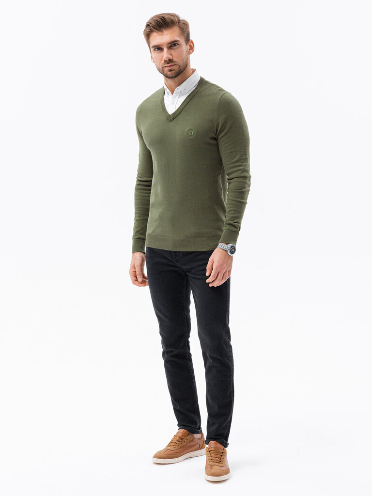 Vīriešu Džemperis - V5 olive E120 цена и информация | Vīriešu džemperi | 220.lv