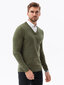 Vīriešu Džemperis - V5 olive E120 cena un informācija | Vīriešu džemperi | 220.lv