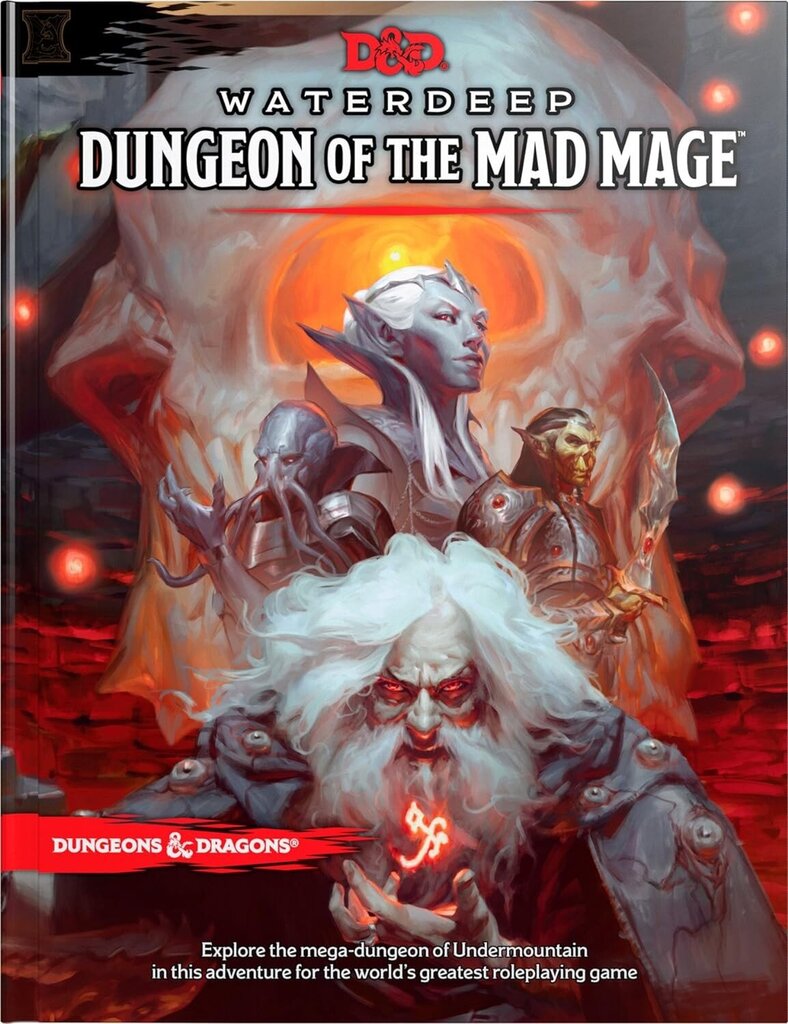 Stalo spēle Dungeons &amp; Dragons Dungeon of the Mad Mage cena un informācija | Galda spēles | 220.lv