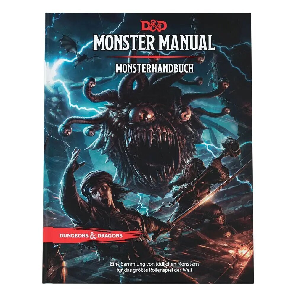 Galda spēle Dungeons & Dragons (D&D) RPG Monster Manual, vācu valodā cena un informācija | Galda spēles | 220.lv