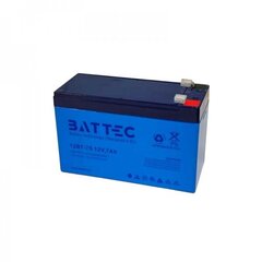 Akumulators Battec HGL-12-7 (12BT-7.2S) 7 Ah 12V cena un informācija | Akumulatori | 220.lv