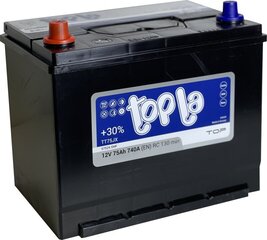 Аккумулятор Topla Top Jis TT75JX 75Ач 740А цена и информация | Аккумуляторы | 220.lv