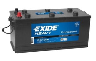 Akumulators Exide Heavy EG1806 180 Ah 1000 A EN 12V cena un informācija | Akumulatori | 220.lv