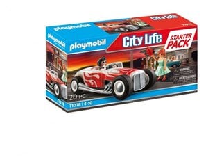 71078 PLAYMOBIL® City Life, Винтажный автомобиль для пары цена и информация | Конструкторы и кубики | 220.lv