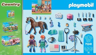 71241 PLAYMOBIL® Country, Zirgu veterinārārsts cena un informācija | Konstruktori | 220.lv