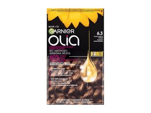 Краска для волос Garnier Olia 6,3 Golden Light Brown, 60 г цена и информация | Краска для волос | 220.lv