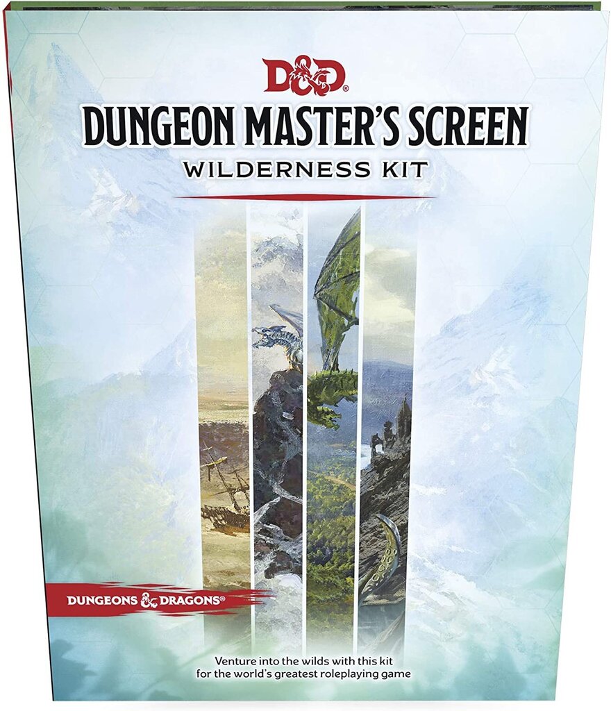 Galda spēles Dungeons & Dragons (D&D) RPG Dungeon Master's Screen Wilderness Kit, angļu цена и информация | Galda spēles | 220.lv