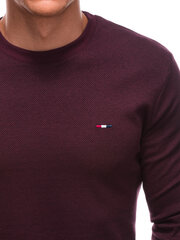 Blūze ar garām piedurknēm L160 - tumši sarkana cena un informācija | Vīriešu džemperi | 220.lv