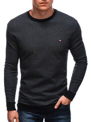 Blūze ar garām piedurknēm L160 - melna cena un informācija | Vīriešu džemperi | 220.lv