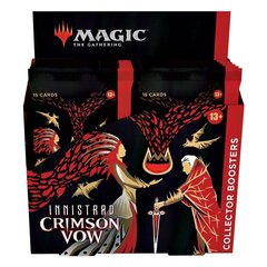 Kāršu spēļu komplekts Magic the Gathering Innistrad: Crimson Vow Collector Booster Display (12) latviešu cena un informācija | Galda spēles | 220.lv