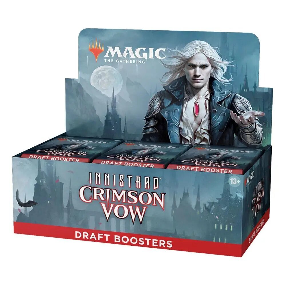 Kāršu spēļu komplekts Magic the Gathering Innistrad: Crimson Vow Draft Booster Display (36) Angļu valoda cena un informācija | Galda spēles | 220.lv